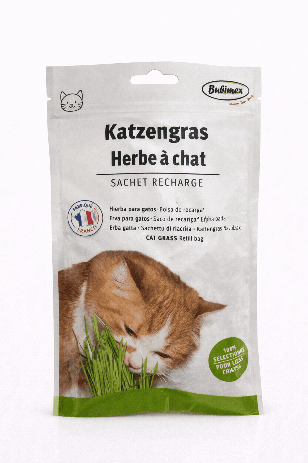 herbe à chat à brocher 100g prête à l’emploi