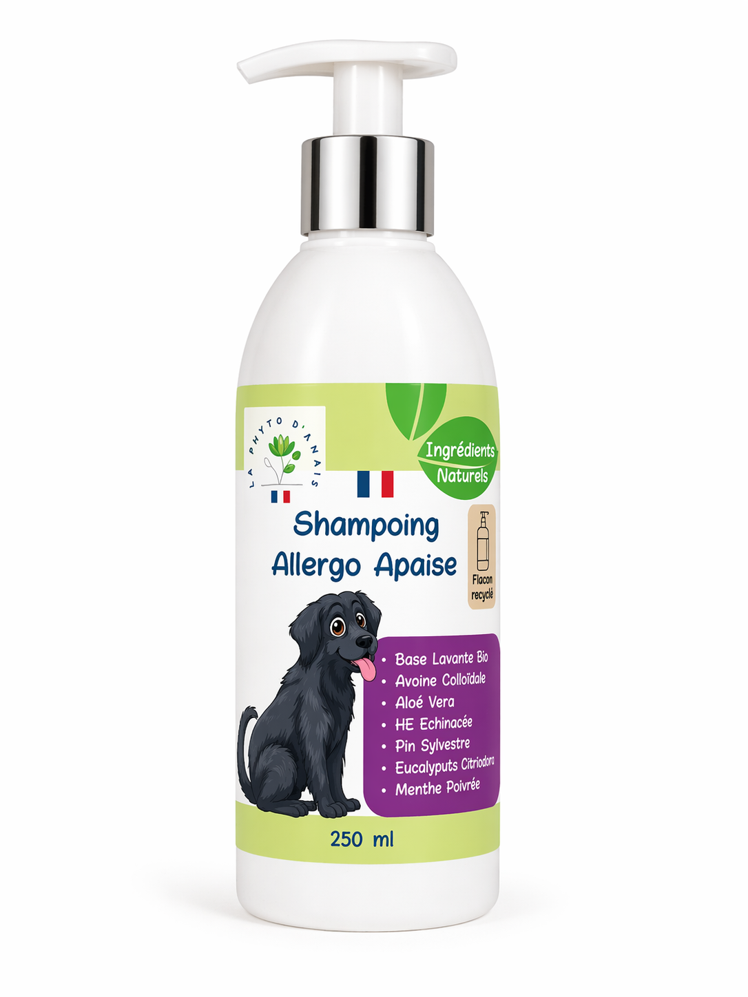 Shampoing naturel chien Allergo apaise